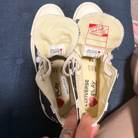 Comme Des Garcons Play X Converse Polka Dot - Picture 6 of 10
